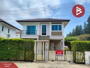 For SaleHouseChachoengsao : Single house for sale Sukhumvit Light Village, Bang Pakong, Chachoengsao