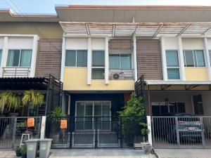 For SaleTownhouseRattanathibet, Sanambinna : Urgent sale, City Sense Prachachuen Village, Samakkhi Road 58/10, Soi Pantip - Ngamwongwan 23, Buakwan Temple.