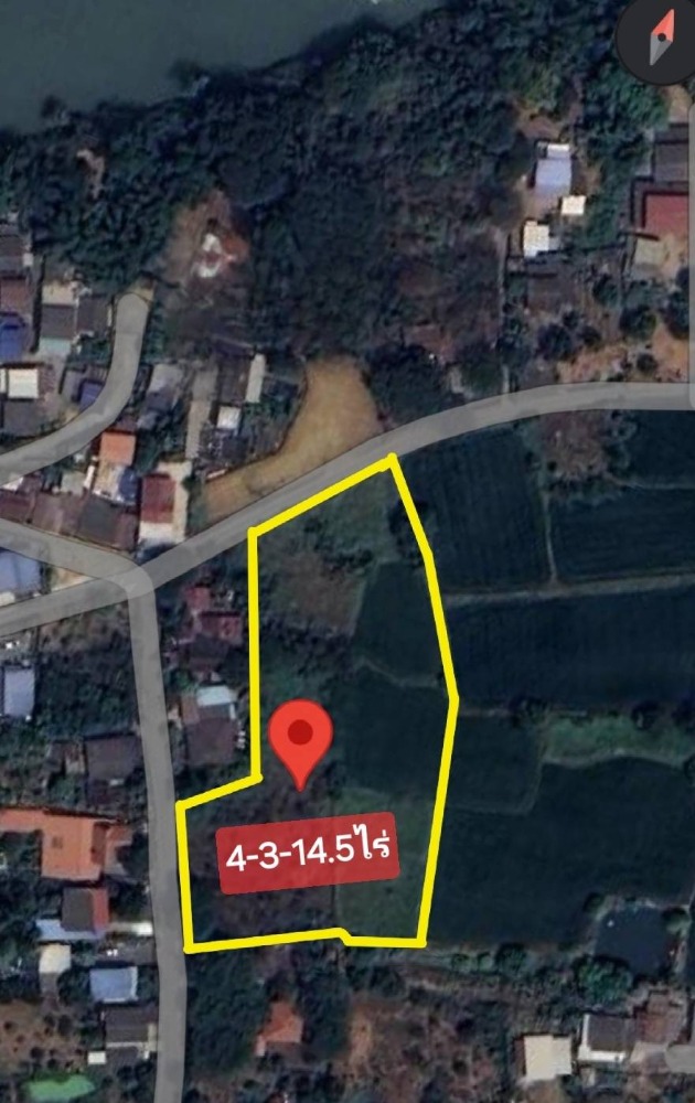 For SaleLandAyutthaya : Land for sale in Ayutthaya Tha Ruea, next to black road on 2 sides, partially filled, near Champa Subdistrict Administrative Organization, area 4-3-14. rai, Champa Subdistrict, Tha Ruea District, Ayutthaya,