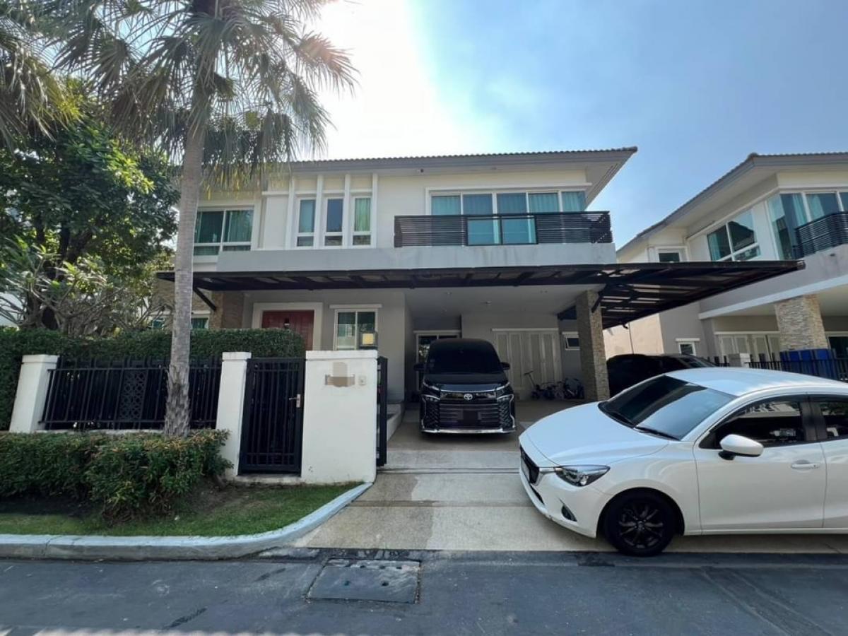 For SaleHousePattanakan, Srinakarin : For Sale Bangkok Single House Grand Bangkok Boulevard Rama 9-Srinagarindra Krungthep Kreetha Saphan Sung BRE21142