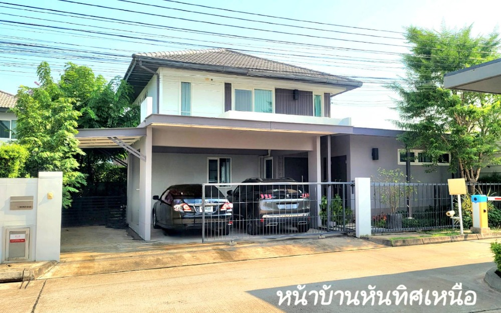 For SaleHouseKhon Kaen : 2-story detached house, Siwalee Maliwan project, ready to move in, furniture, electrical appliances. The whole house is fully decorated.