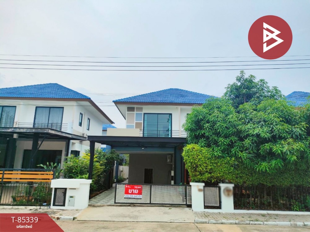 For SaleHouseChachoengsao : Single house for sale Grand Sukhumvit Village, Bang Pakong, Chachoengsao