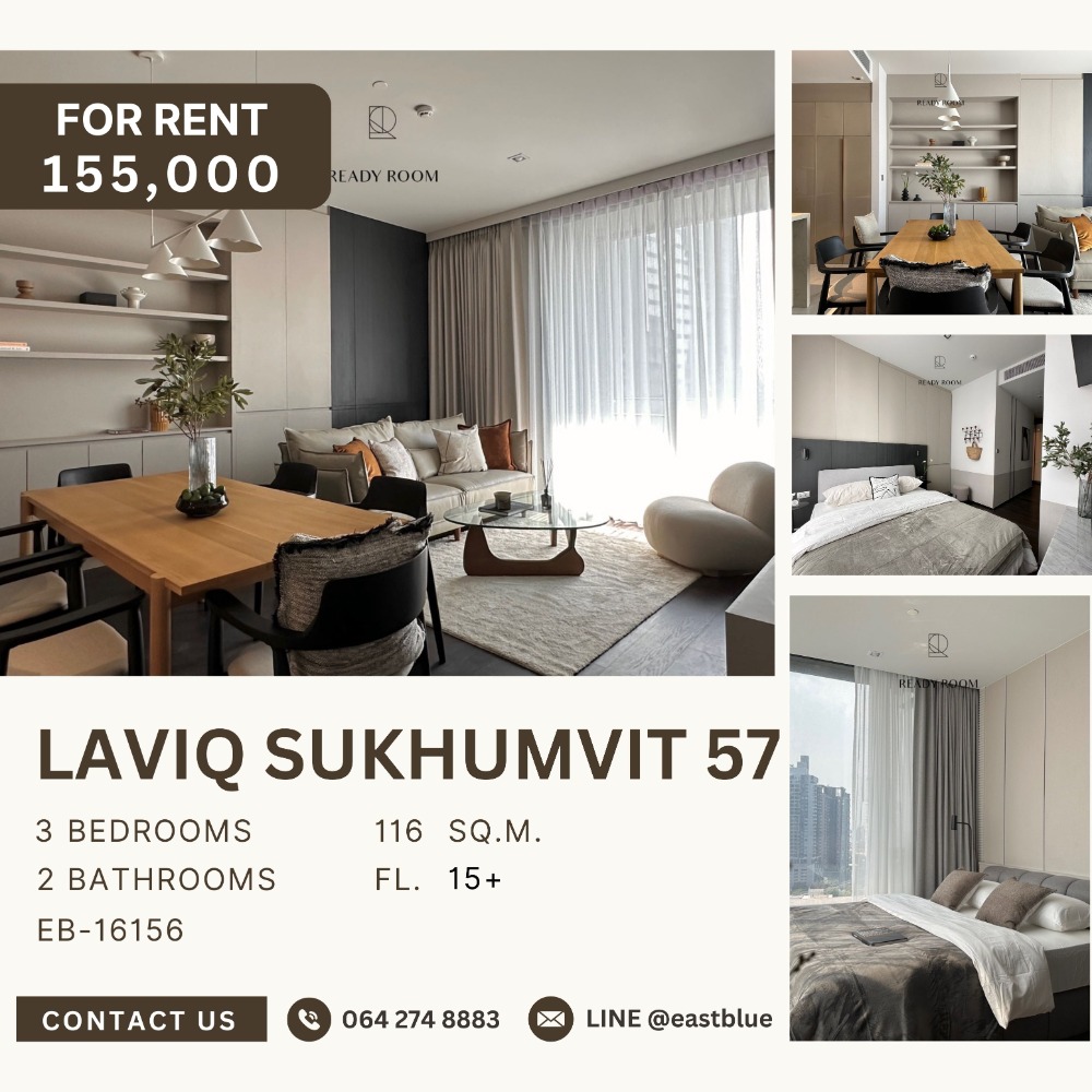 For RentCondoSukhumvit, Asoke, Thonglor : LAVIQ Sukhumvit 57 for rent 170k per month 064-274-8883