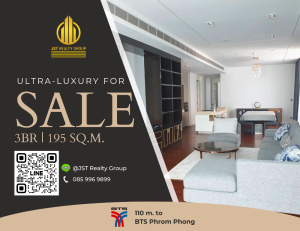 For SaleCondoSukhumvit, Asoke, Thonglor : 💎 Ultra-Luxury 3BR Condo | Marque Sukhumvit | High Floor | Sale with Tenant | Near BTS Phrom Phong!