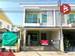 For SaleTownhouseMahachai Samut Sakhon : Townhouse for sale Wiset Suk Nakhon Village Phanthai Norasing Samut Sakhon