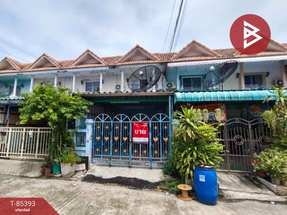 For SaleTownhouseSamut Prakan,Samrong : Urgent sale townhouse Putsi Villa Village 5, Phraeksa Subdistrict, Samut Prakan Province