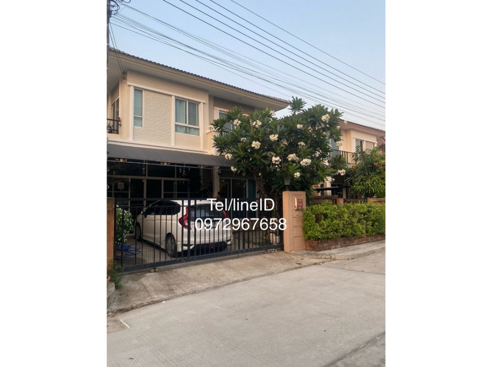 For SaleHouseSamut Prakan,Samrong : For inquiries, call: 097-296-7658. The owner is selling it himself. 2-storey detached house, 41.1 square meters, 3 bedrooms, Passorn Pride Srinakarin project, Nam Daeng, near the yellow BTS, Sri Dan Station, near the Mega Bangna shopping center.