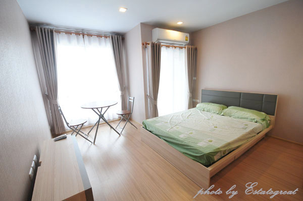 For RentCondoThaphra, Talat Phlu, Wutthakat : For rent: Casa Condo Ratchada - Ratchaphruek (high-rise building), furnished, ready to move in, 26 sq m, 16th floor.