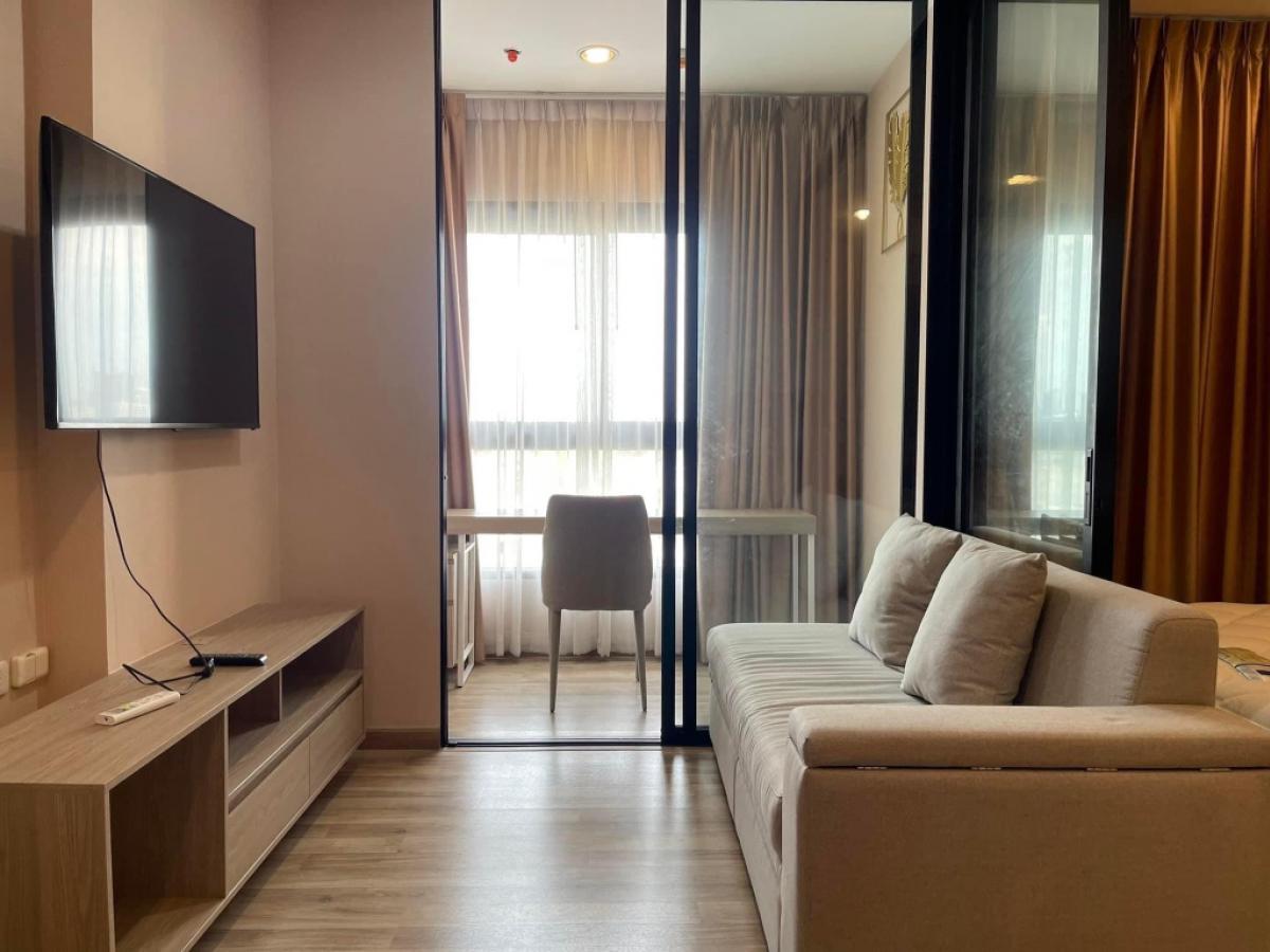 For RentCondoWongwianyai, Charoennakor : For rent: Niche Mono Charoen Nakorn ✨River bend view, fully furnished, 1 bedroom💖 Contact Line ID: @ladysai (with @)