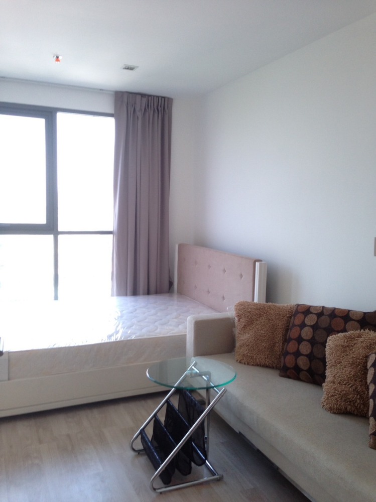 For RentCondoOnnut, Udomsuk : For rent: Ideo Mobi Sukhumvit 81, studio room, 100 meters from BTS On Nut, beautiful room, fully furnished, washing machine included, ready to move in