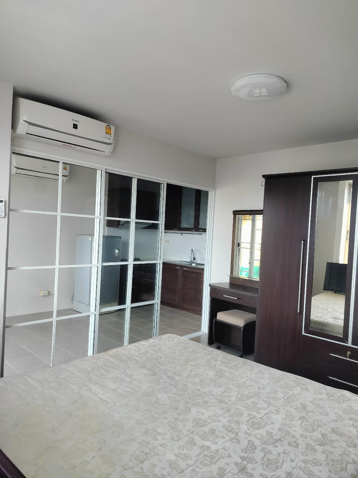 For SaleCondoBangna, Bearing, Lasalle : Condo for sale, 1 bedroom, newly renovated, 2nd floor, BTS view #The Parkland Bangna