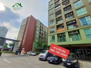 For SaleCondoBangna, Bearing, Lasalle : Condo for sale, Lumpini Place Bangna Km. 3, corner room, location next to Central Bangna, fully furnished, ready to move in. Next to Bangna-Trad Road, easy to enter and exit, close to the BTS, close to the expressway.