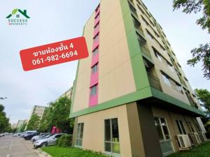 For SaleCondoSamut Prakan,Samrong : Condo for sale, Lumpini Mix Theparak-Srinakarin, 2 bedrooms, 2 bathrooms, fully furnished, ready to move in, corner room, 4th floor, open view, close to Sri Dan BTS, only 800 m., near the Ring Expressway.