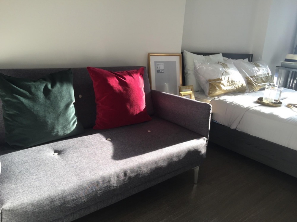 For RentCondoOnnut, Udomsuk : For rent IDEO Sukhumvit93, studio room 27 sq m, beautiful room, fully furnished, ready to move in, near BTS, convenient travel, lots of food around the project