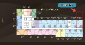 Sale DownCondoPinklao, Charansanitwong : Sale down payment The President Charan-Yaek Fai Chai StationThe President Charan - Yaek Fai Chai Station, room size 34.99 sq m, 9th floor, house number 899/66