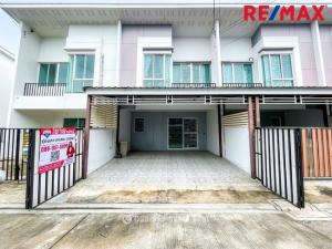 For SaleTownhouseNawamin, Ramindra : Blessville project for sale (Bless ville), Ramintra 117, area 21.9 sq m, along the Pink Line electric train. Bang Chan-Settabutbamphen Station