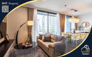 For SaleCondoSukhumvit, Asoke, Thonglor : For sale Laviq Sukhumvit 57, luxury condo in the heart of Thonglor, 2 bedrooms, 2 bathrooms, beautifully decorated, fully furnished, near BTS Thonglor.