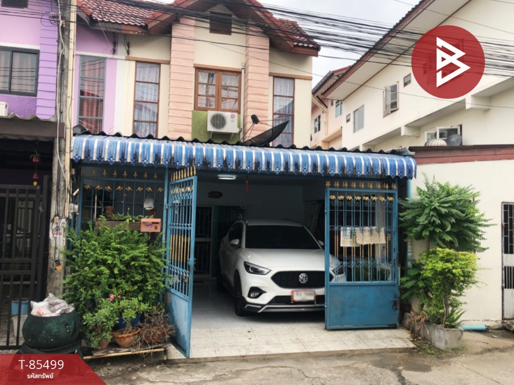 For SaleTownhousePattaya, Bangsaen, Chonburi : Townhouse for sale Nathong House Village 1, Don Hua Lo, Chonburi