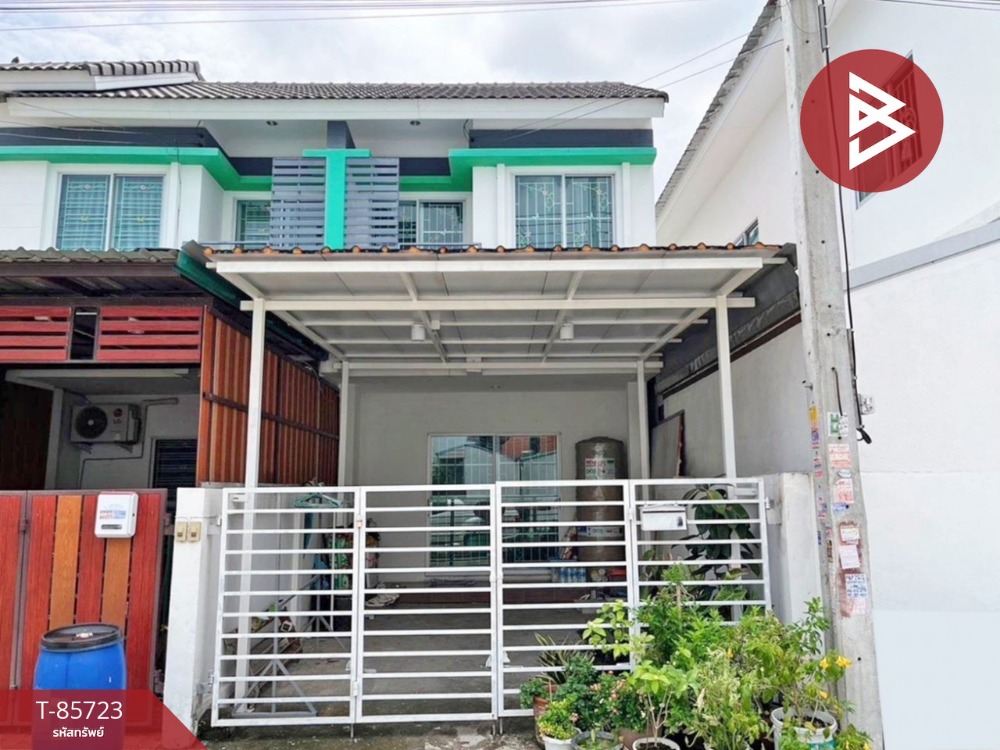 For SaleTownhouseSamut Prakan,Samrong : Townhouse for sale Sawasdee Green Park Village, Phraeksa, Samut Prakan