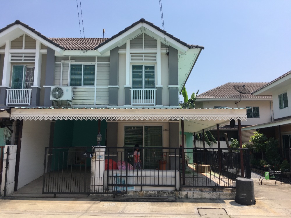 For SaleTownhouseRama 2, Bang Khun Thian : Pruksa Villa 53/2 Sakae Ngam - Rama 2 / 3 Bedrooms (SALE WITH TENANT) DAO016