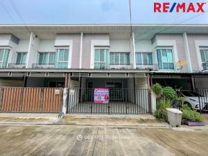 For SaleTownhouseNawamin, Ramindra : 2-story townhome for sale, Bless Ville Project, Ramintra 117, location near the Pink Line (Bang Chan - Setthabutbamphen Station).