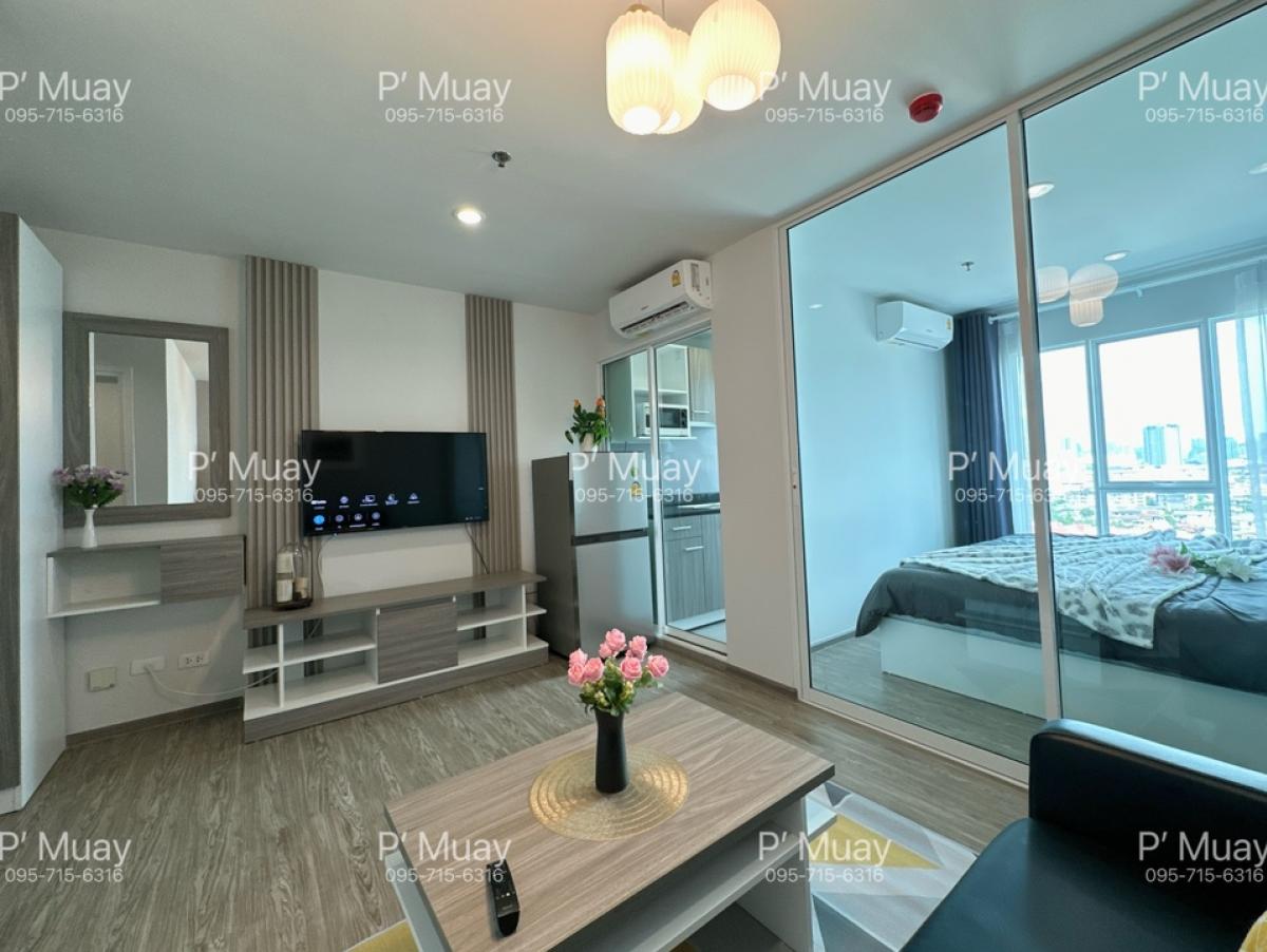 For SaleCondoBang Sue, Wong Sawang, Tao Pun : ✨For sale✨ Beautiful room, minimalist style, open view, south direction, beautiful, fully furnished #Condo Regent Home Bang Son 28 📍There is a washing machine ❤️ Selling for 1.67 million baht Net, free transfer + tax‼️