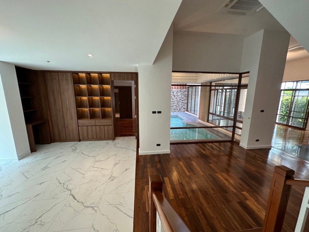 For RentHouseOnnut, Udomsuk : Baan Sansiri Sukhumvit 67 with Private Swimming pool