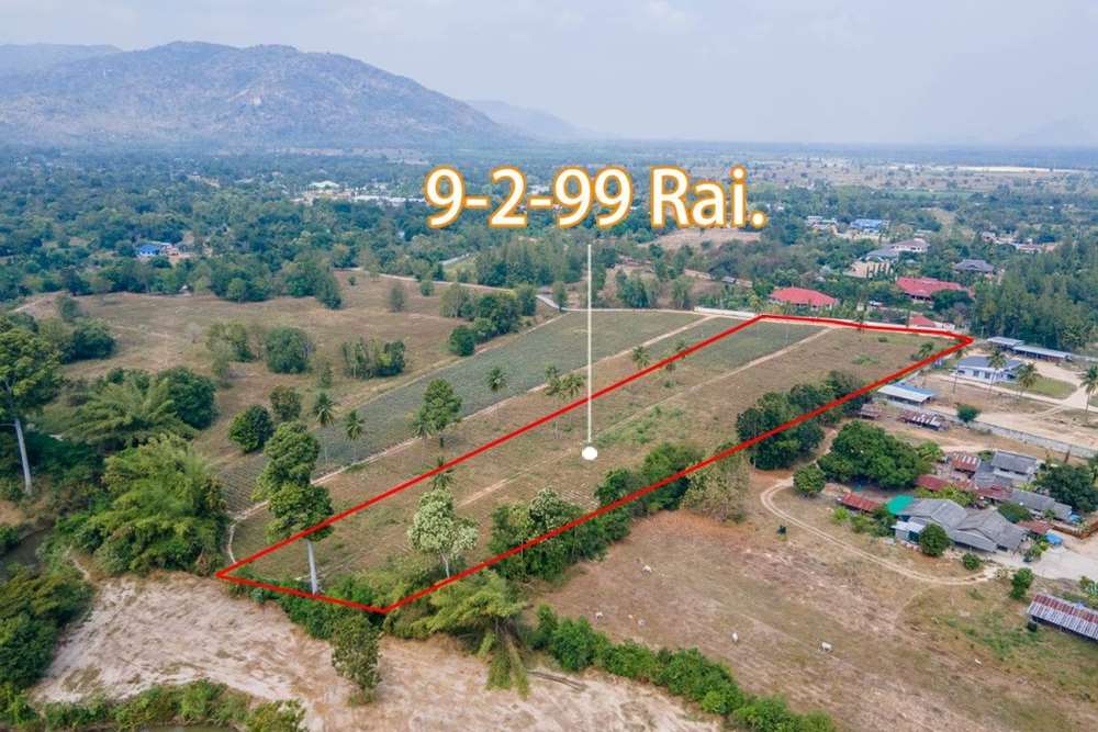 ขายที่ดินหัวหิน ประจวบคีรีขันธ์ : Opportunity Land For Sale at Ang Hin, Cha Am, 9-2-99 Rai