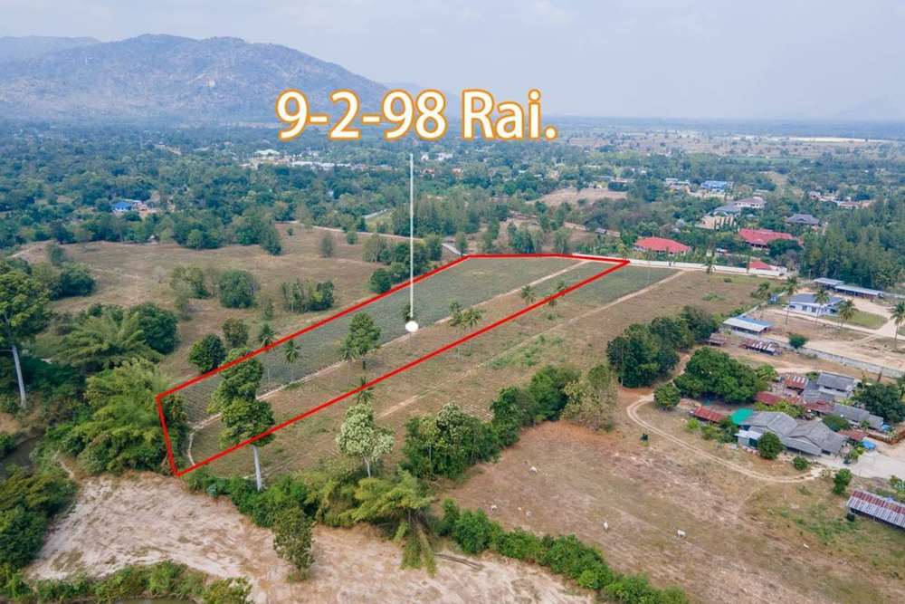 ขายที่ดินหัวหิน ประจวบคีรีขันธ์ : Opportunity Land For Sale at Ang Hin, Cha Am, 9-2-98 Rai