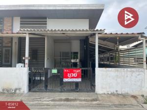 For SaleTownhousePattaya, Bangsaen, Chonburi : Townhouse for sale Prapassorn Village, Presio Plus 1, Phan Thong, Chonburi