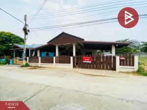 For SaleHouseLop Buri : Single house for sale Suksamran Village, area 52 square meters, Kokko, Lopburi