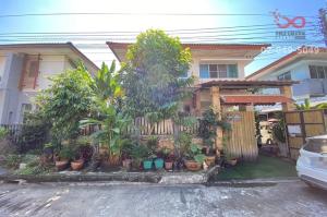 For SaleHouseNawamin, Ramindra : 2-story semi-detached house for sale, Baan Prompat, Greennova, Ramintra, Panya Inthra Road.