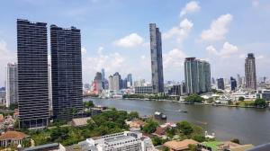 For SaleCondoWongwianyai, Charoennakor : For SALE Supalai River Place Studio 35sqm 19Fl Chao Phraya River View Condo Near BTS Krung Thonburi ICONSIAM