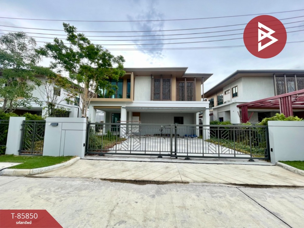 For SaleHouseNawamin, Ramindra : Single house for sale Burasiri Watcharapol Village, Bangkok