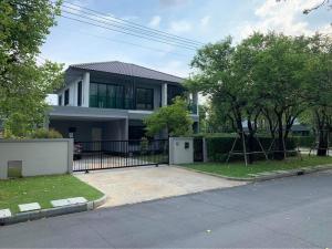 For SaleHouseBangna, Bearing, Lasalle : Single house for sale, new house, corner house, Burasiri Wongwaen - On Nut, Kanchanaphisek Road, Soi 39, Bang Phli, Samut Prakan.