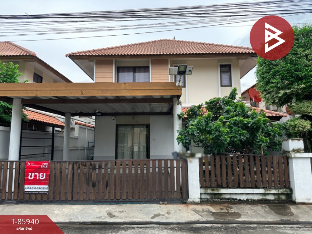 For SaleHousePattaya, Bangsaen, Chonburi : Single house for sale Country Park Village 2, Bang Saen, Chonburi