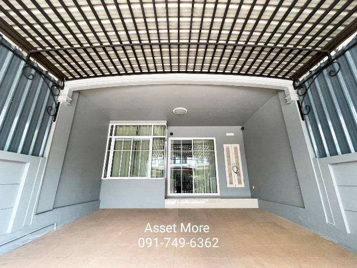 For SaleTownhouseLadkrabang, Suwannaphum Airport : (Cheap house for sale in new condition) 3-story townhome, The Metro Rama9, Motorway, Prawet, Phatthanakan.