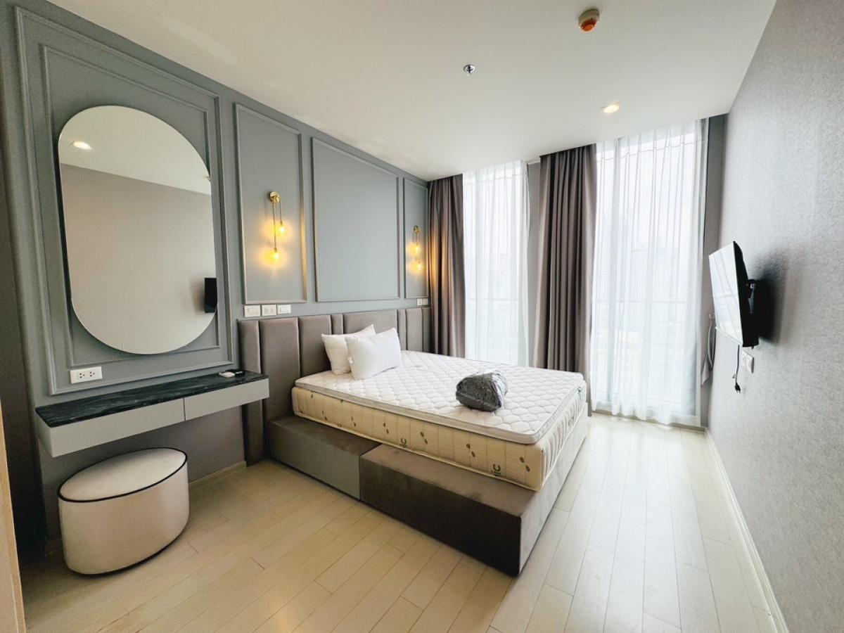 For RentCondoWitthayu, Chidlom, Langsuan, Ploenchit : ♦ Special Price ♦ Tower C, 10+ Floor, Type B01 | 84.85 sq.m. 2 Beds | Condo skywalk connect to BTS ploenchit and Central Embassy.