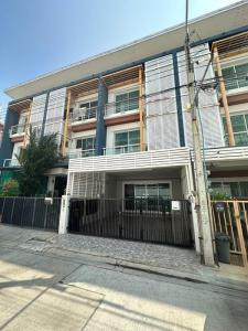 For RentHouseVipawadee, Don Mueang, Lak Si : ++Townhome for rent, Chuan Chuen Modus Vibhavadi, 3-story townhome, in front of the house, wont hit anyone, ready to move in++