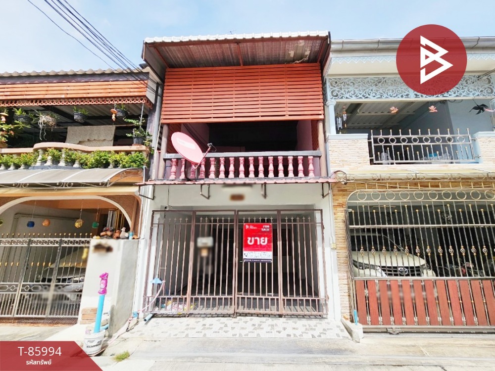 For SaleTownhouseSamut Prakan,Samrong : Townhouse for sale Baan Rom Pho 2 (Baan Rom Pho2), Samrong Nuea, Samut Prakan