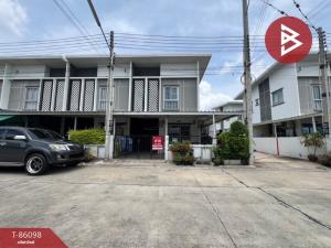 For SaleTownhousePattaya, Bangsaen, Chonburi : Townhouse for sale Praphassorn Preceo Plus1 Village, Chonburi