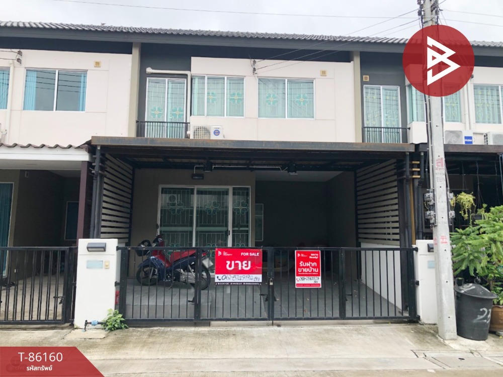 For SaleTownhousePathum Thani,Rangsit, Thammasat : Townhouse for sale Pruksa Village Rangsit-Bang Phun 3 Pathum Thani