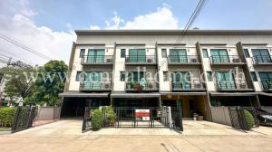 For SaleTownhouseRama5, Ratchapruek, Bangkruai : Townhome Baan Klang Muang Ratchaphruek - Sathorn, decorated and ready to move in.