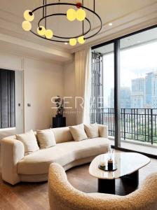 For SaleCondoWitthayu, Chidlom, Langsuan, Ploenchit : 🔥58.77 MB🔥 - 3 Beds with Bathtub 123.29 sq.m. High Fl. 20+ Nice Decorate Good Location Close to BTS Chit Lom 1.1 km. and Lumpini Park 100 m. at MUNIQ Langsuan Condo / For Sale