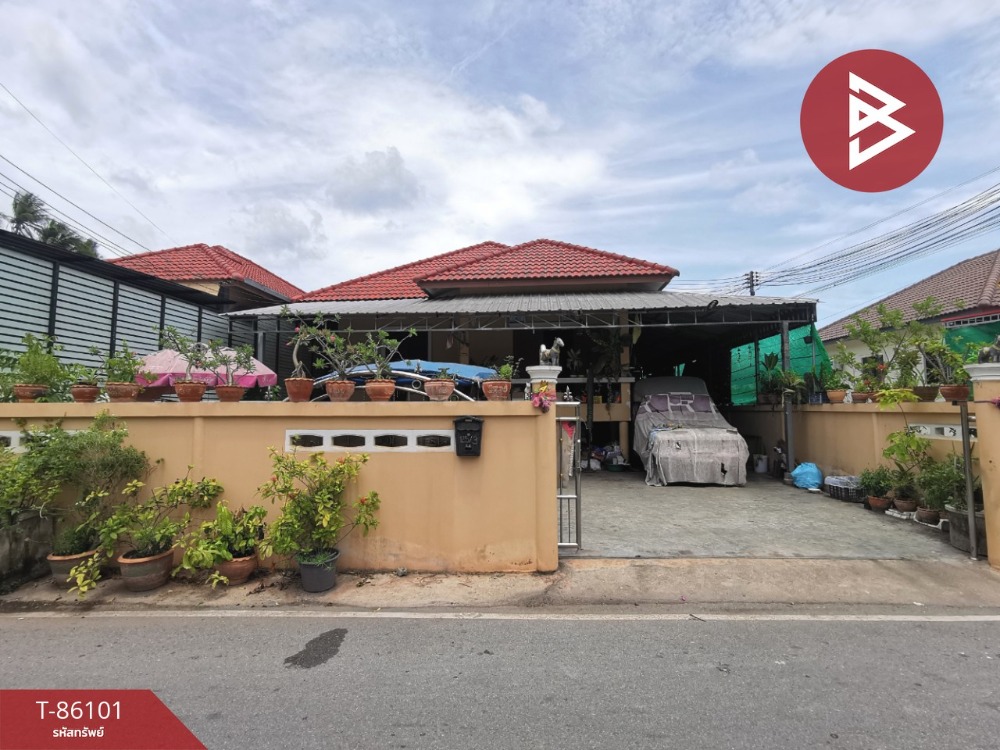 For SaleHouseSamut Songkhram : Single-storey detached house for sale, area 60 sq m, at Tai Beach, Samut Songkhram.