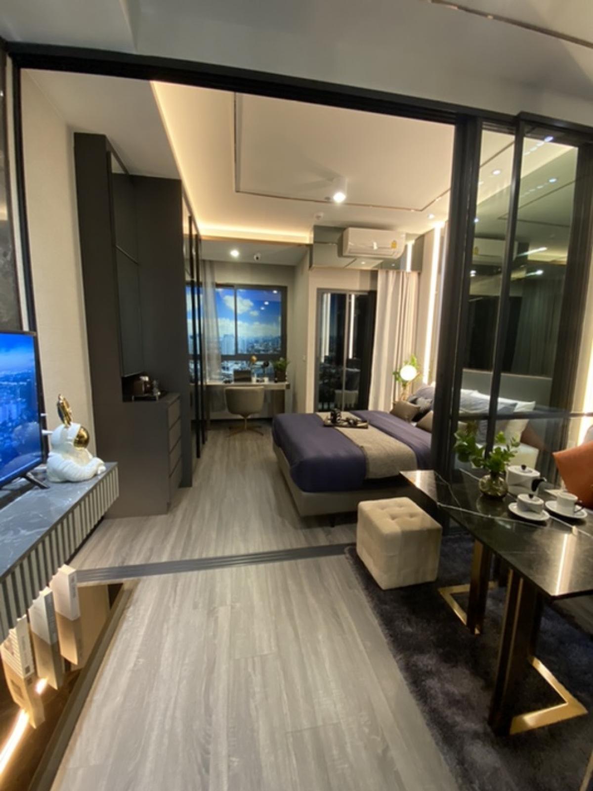 For SaleCondoOnnut, Udomsuk : 💥Ideo Sukhumvit – Rama 4 (Ideo Sukhumvit – Rama 4) Studio (can be divided into one bedroom) 29.5 sq m. Price 3.71 million