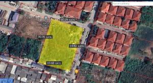 For SaleLandLadkrabang, Suwannaphum Airport : Land for sale, Chaloem Phra Kirati Road,  2 rai 72 sqw., corner plot, Soi 28, Intersection 14-2, next to Rabieng Suan Village 4, @ 36,000/sqw. total price 31,392,000 baht.