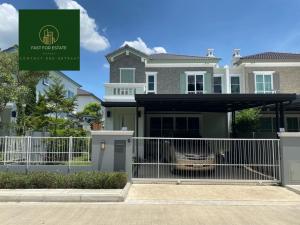 For RentHouseRama5, Ratchapruek, Bangkruai : 🔱🔱Beautifully decorated semi-detached house for rent, Anya Ratchaphruek-Nakhon In, available 1 Sept. 2024, like being transported to France. Reserve now❤️‍🔥