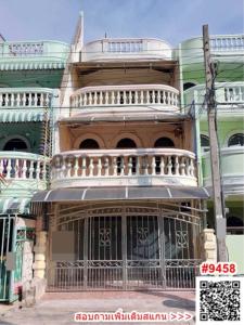 For RentTownhouseRathburana, Suksawat : 3-story townhouse for rent, Project 89 Bang Bon Ville, ready to move in.