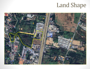 For SaleLandSaraburi : Land for sale, 30 rai, Hin Kong, next to Phahonyothin Road.